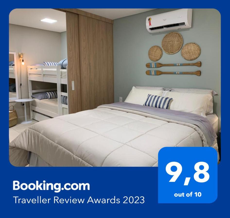 Flat Aconchegante No Eco Dos Carneiros - Cama Queen Apartment *